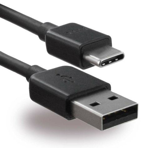 htc dcm-700 кабел за зареждане / кабел за данни usb към usb тип c 1.2m черен