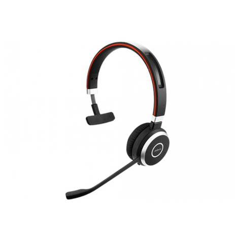 Монофонични слушалки jabra evolve 40 ms