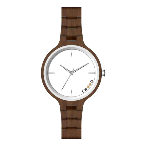 iwood real wood ladies watch iw18442003