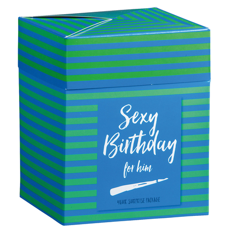 кутия секси изненади за рожден ден за него