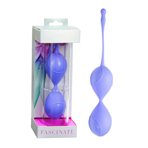 вибрационна терапия fascinate duo-balls purple