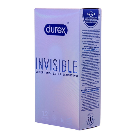 Invisible Super Thin Extra Sensitive 12 броя