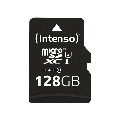 intenso secure digital card micro sd uhs-i professional 128 gb карта памет