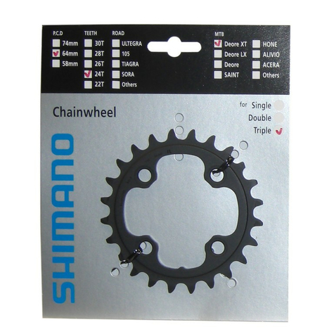 верижна халка shimano 24 z. lk 4x64mm