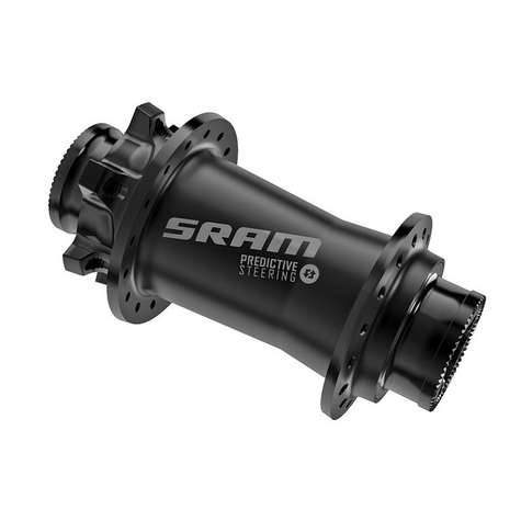 vr главина sram disc mtb 28h 6 дупки