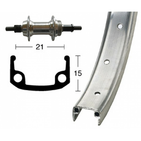 h-колело 26x1.9alu-schr.zkr 6/7f.rigid 36l