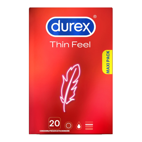 презервативи durex thin feel 20 броя