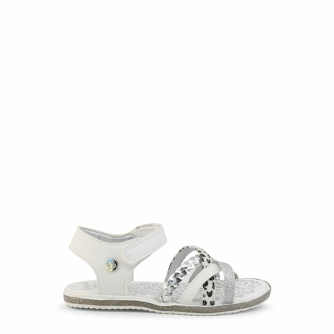 schuhe & sandalette & kinder & shone & 7193-021_white & weiß