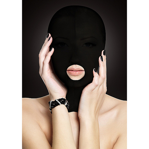 маски маска за подаване - черна