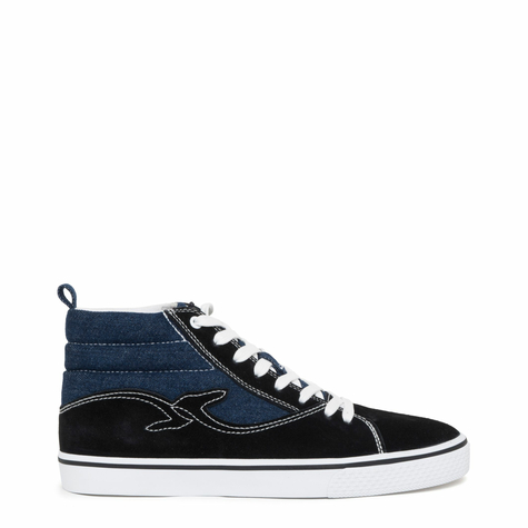 schuhe & sneakers & herren & trussardi & 77a00134_u603_darkdenim-black & blau