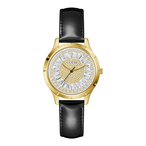 guess glamour gw0299l2 ladies watch