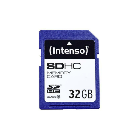 SDHC 32GB intenso cl10 блистер