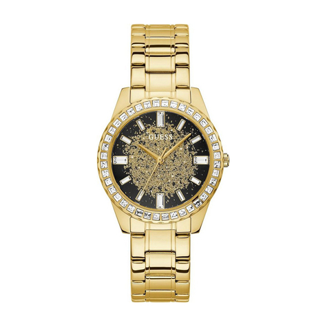 guess glitter burst gw0405l2 ladies watch