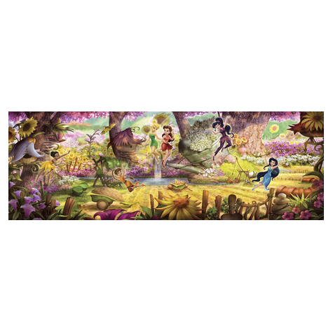 Paper Wallpaper - Fairies Forest - Размер 368 x 127 cm