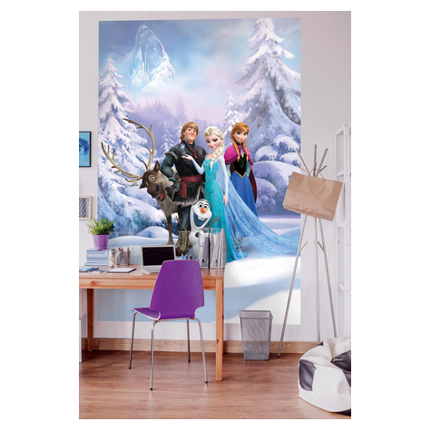 Paper Wallpaper - Frozen Winter Land - Размер 184 x 254 cm