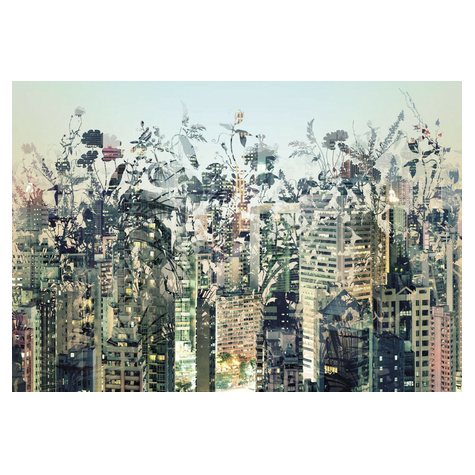 Paper Wallpaper - Urban Jungle - Размер 368 x 254 cm