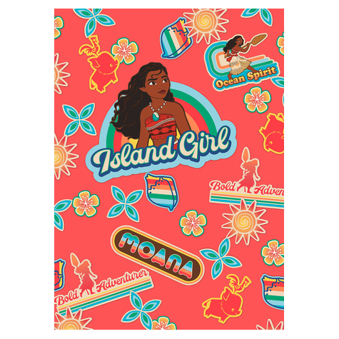 Нетъкани тапети - Moana Island Girl - размер 200 x 280 cm