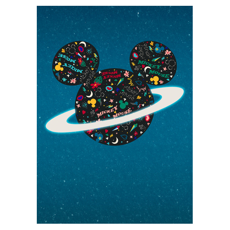 Нетъкани тапети - Planet Mickey - размер 200 x 280 cm