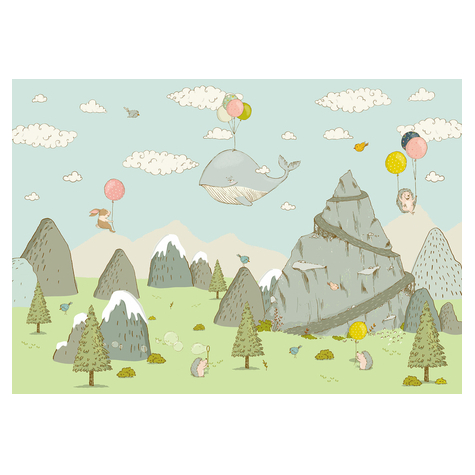 Нетъкани тапети - Mountain Traveler - Размер 400 x 280 cm