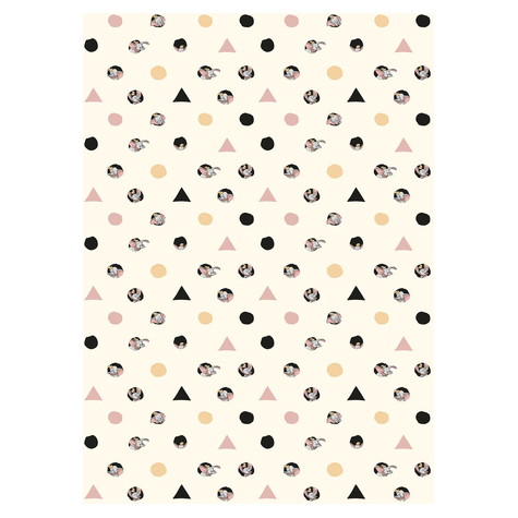 Тапет от нетъкан текстил - Dumbo Angles & Dots - Размер 200 x 280 cm