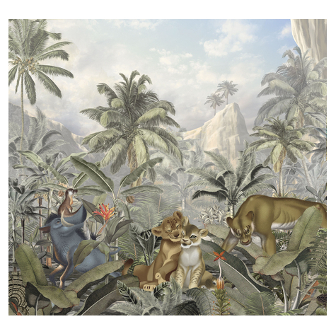 Нетъкани тапети - Lion King Hills - размер 300 x 280 cm