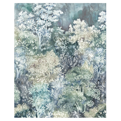Тапет от нетъкан текстил - Forêt Enchantée - размер 200 x 250 cm