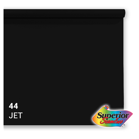 Superior Background Paper 44 Jet Black 2,18 x 11 м