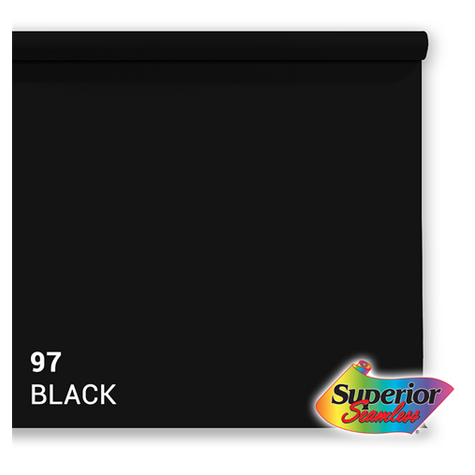 Superior Background Paper 97 Black 3,56 x 15 м