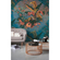 Non-Woven Wallpaper - Orient Bleu - Size 200 X 270 Cm